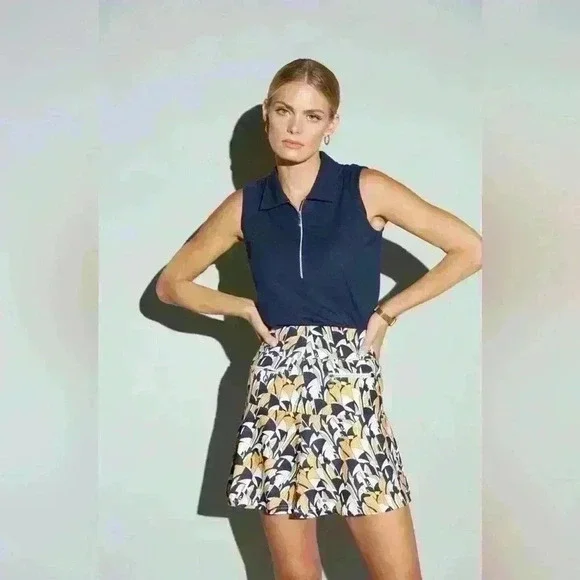 GGBlue Swing Skort 18" - Art Deco - XS - Picture 7 of 7